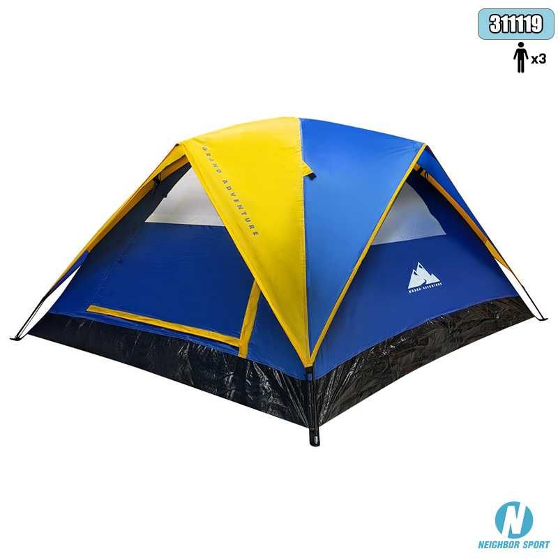 เต็นท์โดม 1 ประตู 3 หน้าต่าง <span>GRAND ADVENTURE 311119