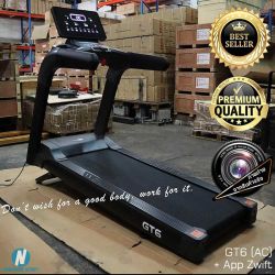 103122-ลู่วิ่ง Commercial Trademill + App Zwift-Exercise Machine-GT6